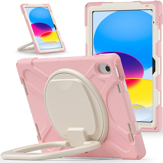 Apple 10th 2022 10.9“ EVA Kid Friendly Heavy Duty Ring Holder Stand Case - Polar Tech Australia