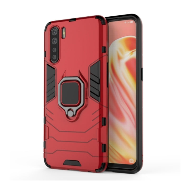Load image into Gallery viewer, OPPO A91 / Reno3 - Heavy Duty Armor Case With Ring Holder Stand - Polar Tech Australia
