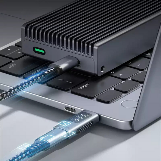 Type-C Digital Display Adapter, Power, Current, and Voltage Meter, Fast Charging Monitor and Tester - Polar Tech Australia