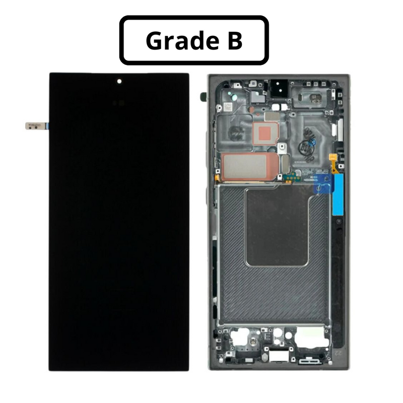 Cargue la imagen en el visor de la galería, [Grade B][Ori][With Frame] Samsung Galaxy S24 Ultra 5G (SM-S928B) OLED LCD Touch Digitizer Screen Assembly (Copy)
