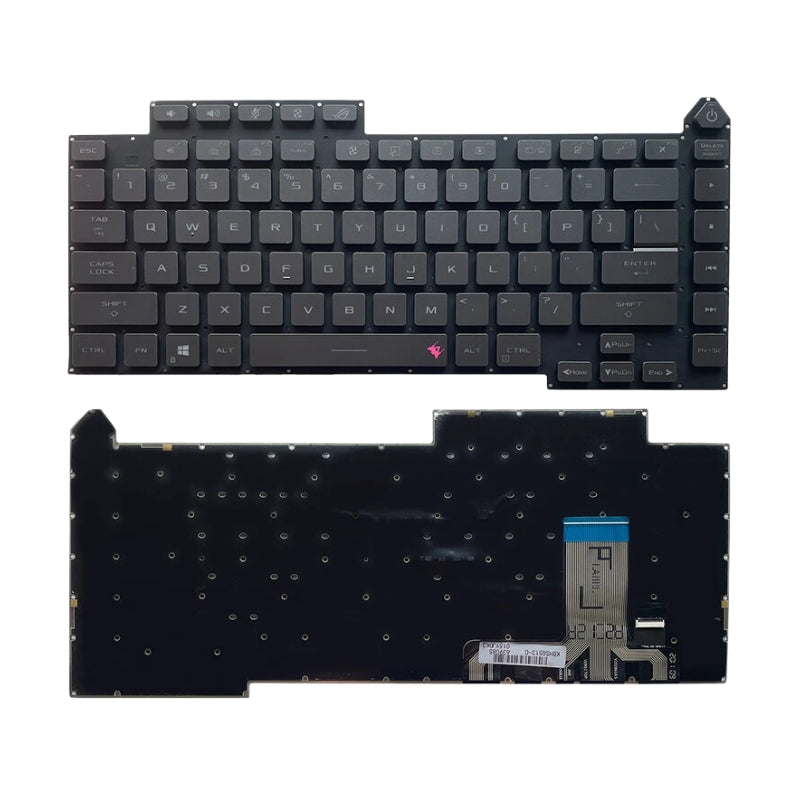 Cargue la imagen en el visor de la galería, ASUS ROG Strix Scar 15 G533 G533QM G533QR G533QS G513Q Series - Keyboard With Back Light US Layout Replacement Parts - Polar Tech Australia
