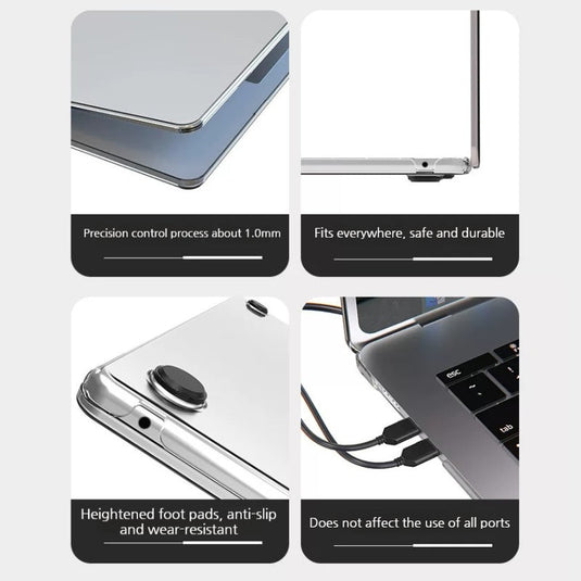 Apple Macbook Neo 13“  2026 (A3404) - Transparent Shockproof Heavy Duty Tough Case Cover - Polar Tech Australia