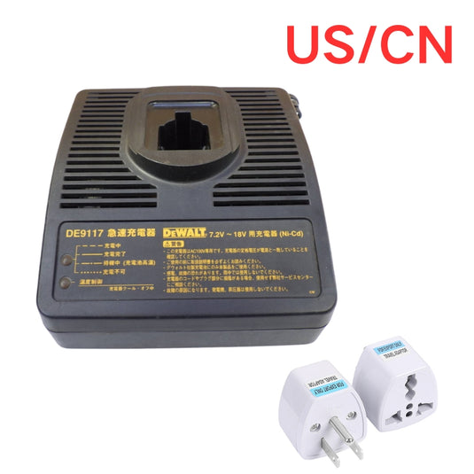 [DE9117][7.2V~18V-7A] Genuine Original DeWalt Fast Charger Electrical Tool Li-ion Battery - Replacement Charger - Polar Tech Australia