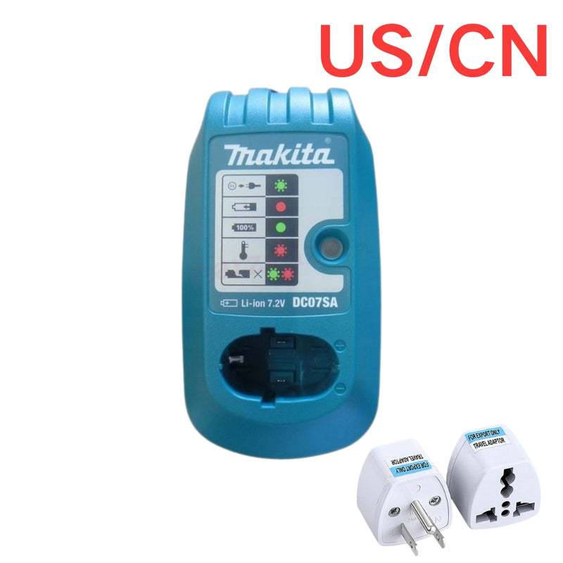 Cargue la imagen en el visor de la galería, [DC07SA][7.2V-2.4A] Genuine Original Makita Fast Charger Electrical Tool Li-ion Battery - Replacement Charger - Polar Tech Australia
