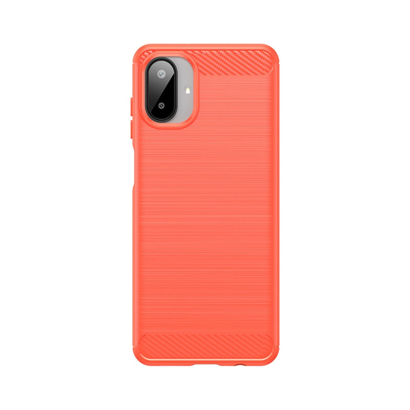 Load image into Gallery viewer, Samsung Galaxy A07 4G (SM-A075) - Carbon Fiber Brushed Texture TPU Phone Case
