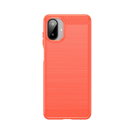 Samsung Galaxy A07 4G (SM-A075) - Carbon Fiber Brushed Texture TPU Phone Case