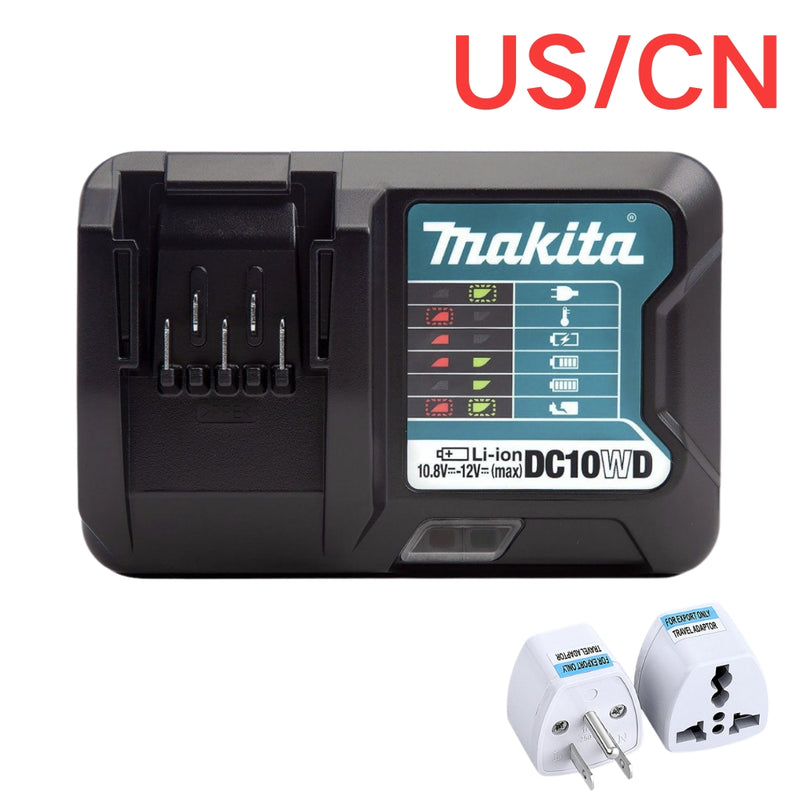 Chargez l&#39;image dans la visionneuse de la galerie, [DC10WD][10.8V~12V-2.0A] Genuine Original Makita Fast Charger Electrical Tool Li-ion Battery - Replacement Charger - Polar Tech Australia
