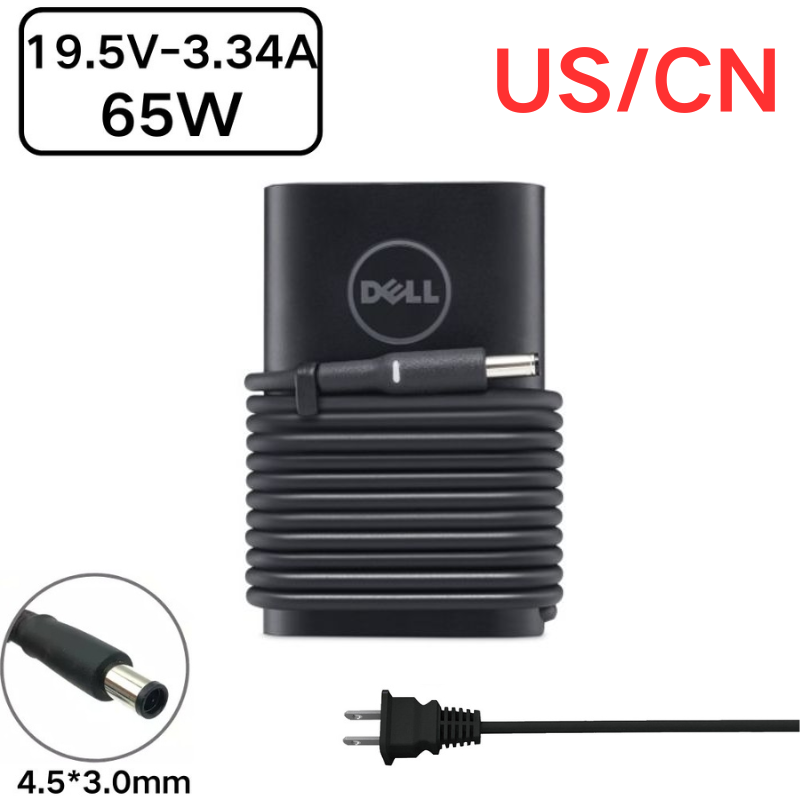 Load image into Gallery viewer, [19.5V-3.34A/65W][4.5*3.0][Round] Dell Inspiron Laptop AC Power Adapter Laptop Charger
