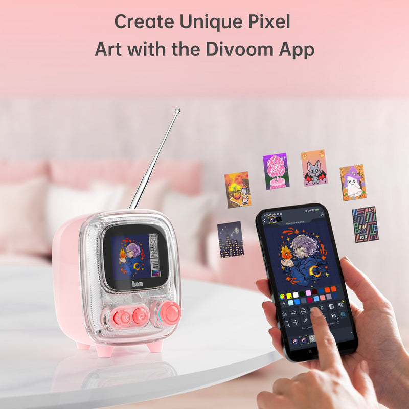 Load image into Gallery viewer, Divoom Tiivoo-2 Photo Album &amp; Lyrics Speaker Perfect Gift - Polar Tech Australia
