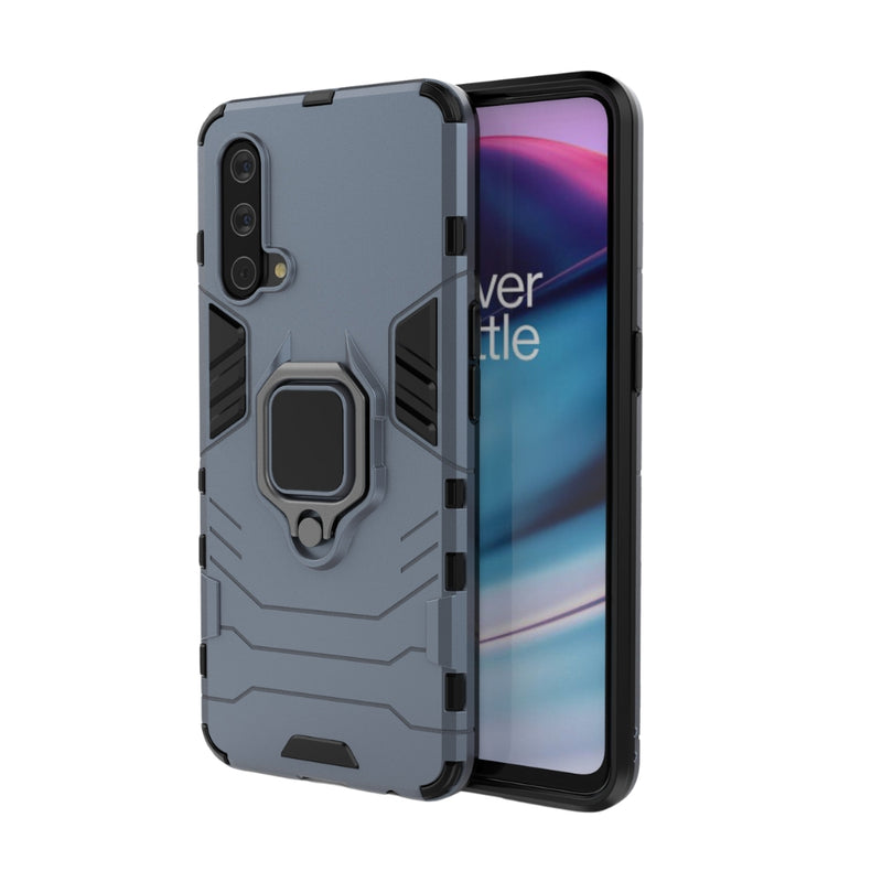 Chargez l&#39;image dans la visionneuse de la galerie, OnePlus Nord CE - Heavy Duty Armor Case With Ring Holder Stand
