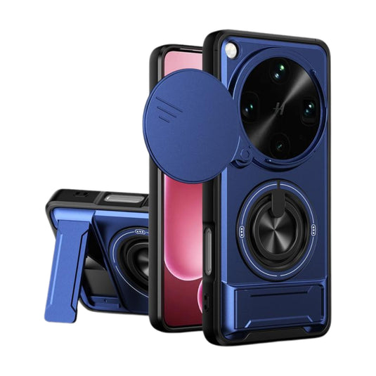 OPPO Find X9 Ultra - Sliding Window Multifunctional Magnetic Shockproof Phone Case - Polar Tech Australia