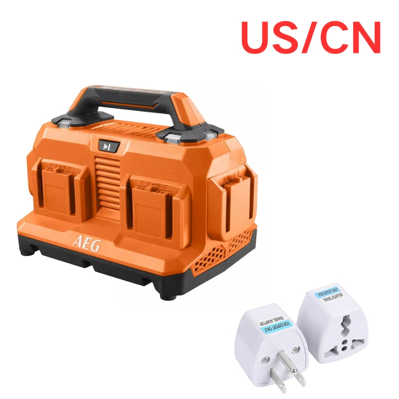 Load image into Gallery viewer, [BL18C6][18V-5.0A] Genuine Original AEG 6-Port Fast Charger Electrical Tool Li-ion Battery - Replacement Charger - Polar Tech Australia

