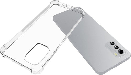 Nokia G60 - AirPillow Cushion Transparent Soft Clear TPU Four Corners Protective Case - Polar Tech Australia