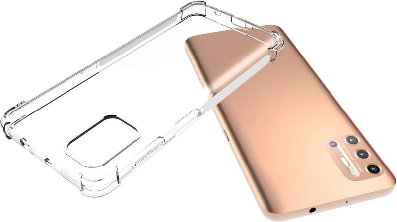 Cargue la imagen en el visor de la galería, Motorola Moto G9 Plus - AirPillow Cushion Transparent Soft Clear TPU Four Corners Protective Case - Polar Tech Australia
