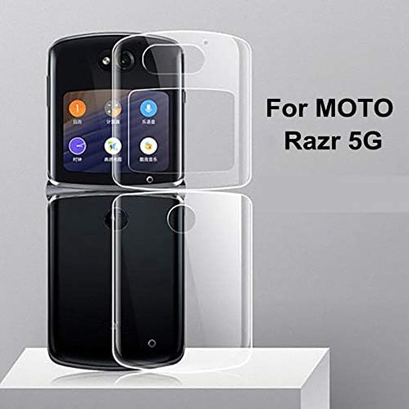 Chargez l&#39;image dans la visionneuse de la galerie, Motorola Moto Razr 5G 2020 - AirPillow Cushion Transparent Soft Clear TPU Case - Polar Tech Australia
