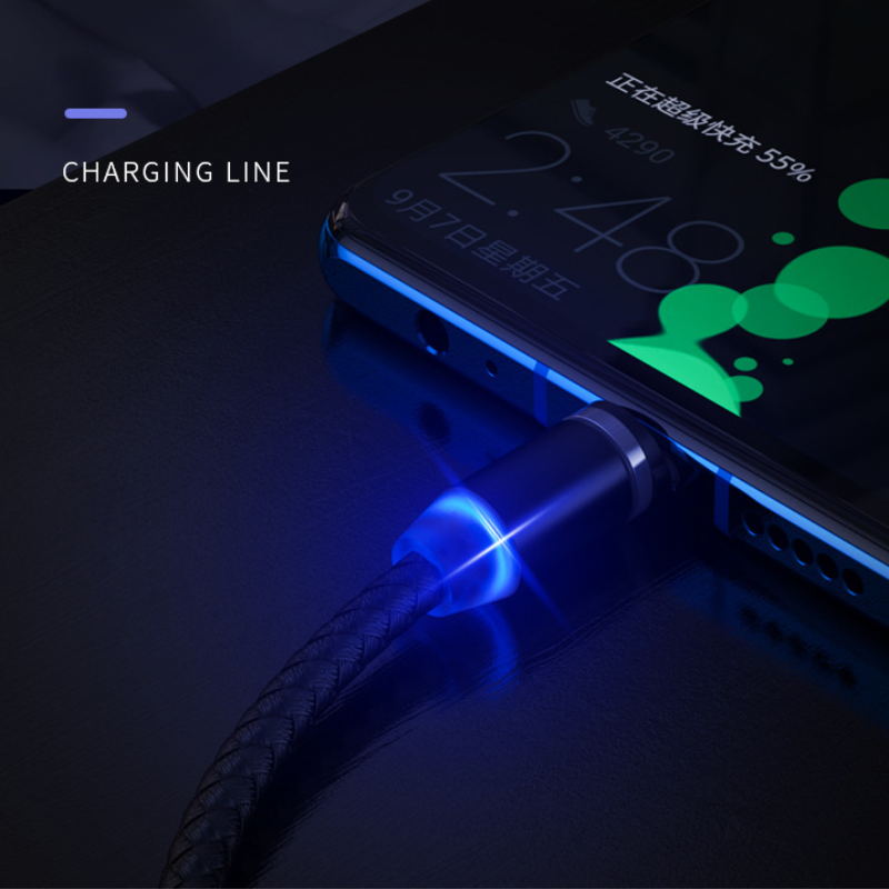 Load image into Gallery viewer, [Lightning / Micro / USB Type C] 3 in 1 Magnetic Charging Adapter Charger Cable Kit
