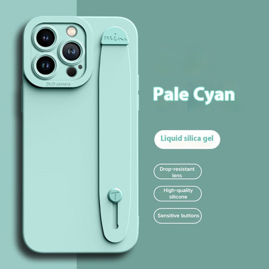 [Wrist Strap Bracket] Apple iPhone 12/Pro/Max - Washable Liquid Silicone Protective Case - Polar Tech Australia