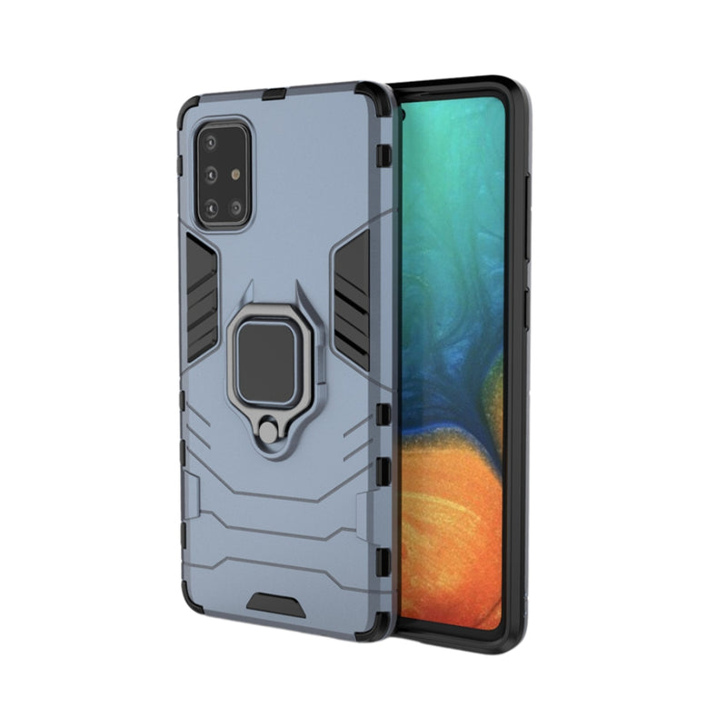 Load image into Gallery viewer, Samsung Galaxy A41 (SM-A415) - Heavy Duty Armor Case With Ring Holder Stand
