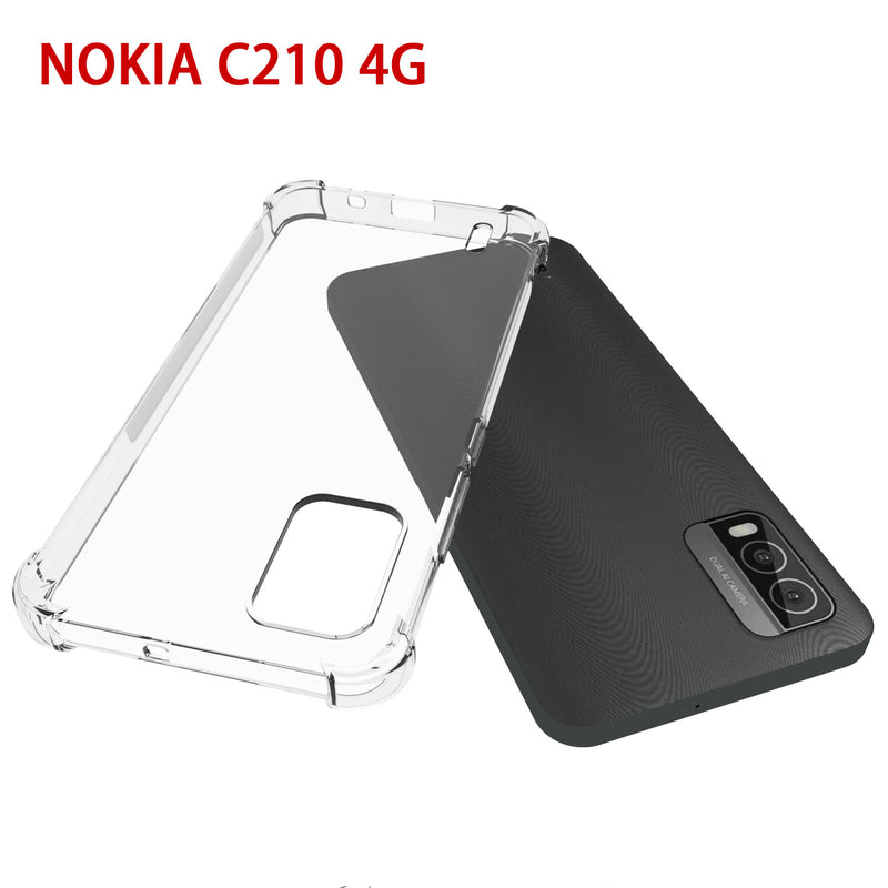 Load image into Gallery viewer, Nokia C210 - AirPillow Cushion Transparent Soft Clear TPU Four Corners Protective Case - Polar Tech Australia
