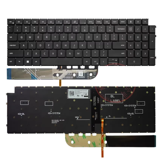 DELL Vostro 15 3510 3515 3520 3525 P112F Series - Laptop Keyboard With Backlit US Layout