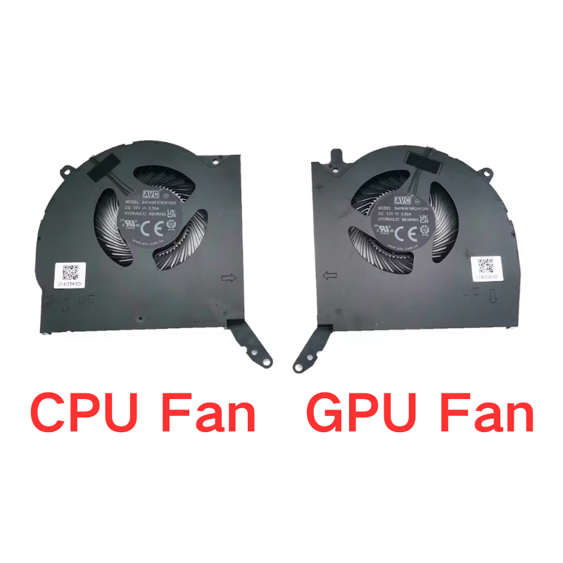 Chargez l&#39;image dans la visionneuse de la galerie, Lenovo Legion Pro 5 16ARX8 82WM Series - Laptop CPU &amp; GPU Cooling Fan With Heatsink Cooler
