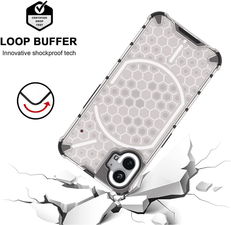 Load image into Gallery viewer, Nothing Phone (1) - Shockproof Advanced Air Cushion Drop Protection Honeycomb Shape Case - Polar Tech Australia
