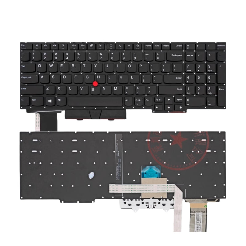 Cargue la imagen en el visor de la galería, Lenovo ThinkPad E15 R15 Gen 1 Gen2 Series - Laptop Keyboard With Backlit US Layout
