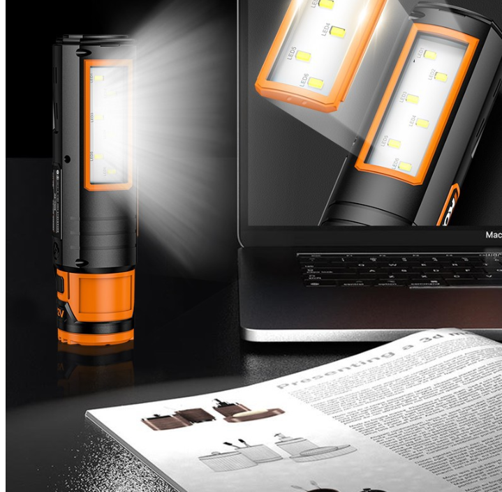 Load image into Gallery viewer, Komax Dual LED Source Main + Side Portable Type-C Chargeable 12V Battery Powered LED Light - Polar Tech Australia
