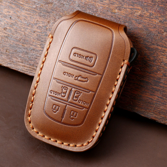 Toyota Handcrafted Genuine Leather Car Key Fob Protective Case Cover For Highlander, RAV4, Camry, Sienna, Tacoma, 4Runner, Tundra, Sequoia, Land Cruiser - i-Station Mobile Phone & Electronic Device Repair and Accessories