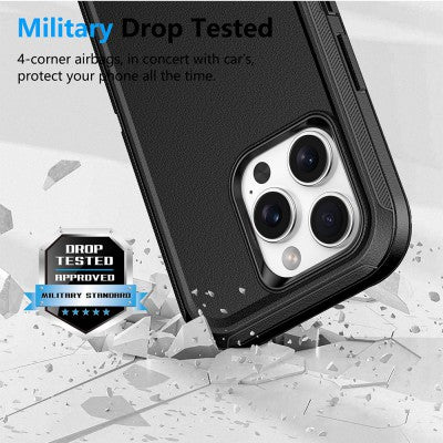 Load image into Gallery viewer, [With Belt Clip][MagSafe Compatible] Apple iPhone 16/16 Plus/16 Pro/16 Pro Max Adventurer Commuter Heavy Duty Drop Proof Case - Polar Tech Australia
