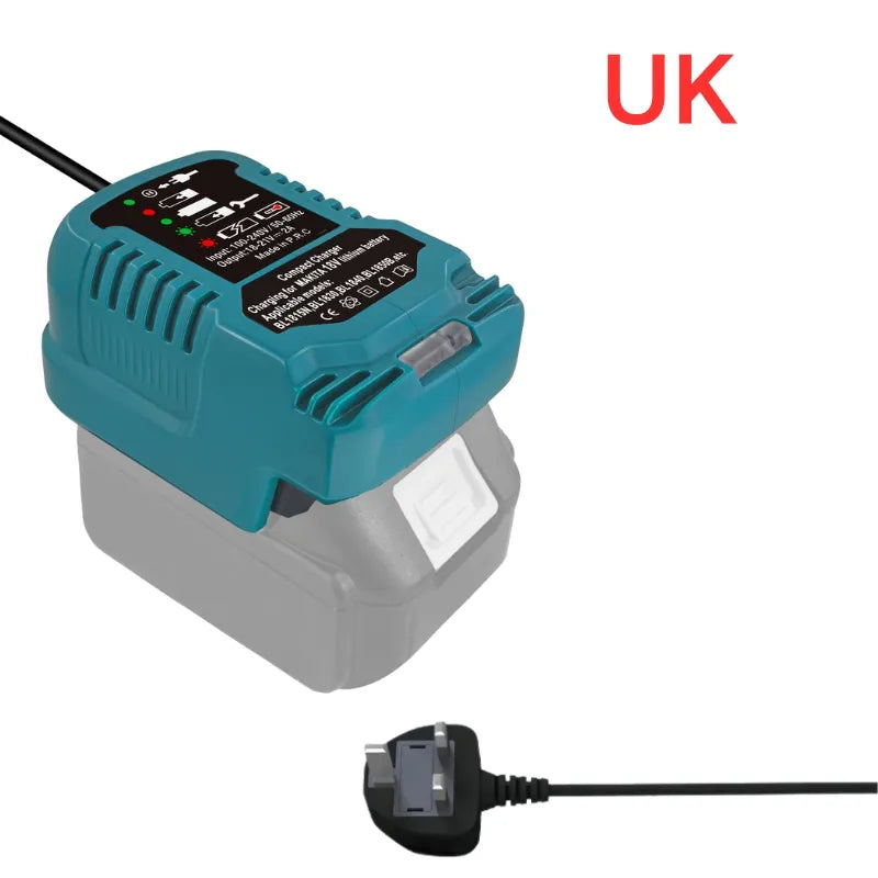 Chargez l&#39;image dans la visionneuse de la galerie, Replacement Mini Charger For Makita 18V Tool Battery - Polar Tech Australia
