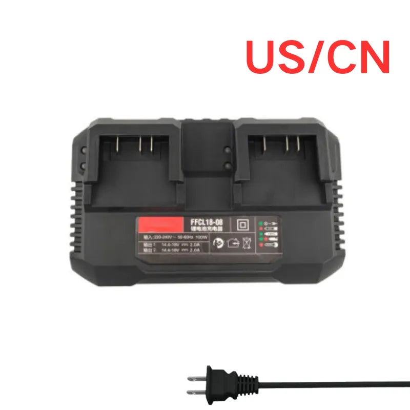 Cargue la imagen en el visor de la galería, Replacement Dual Charger For DongCheng 18V-2A Tool Battery - Polar Tech Australia
