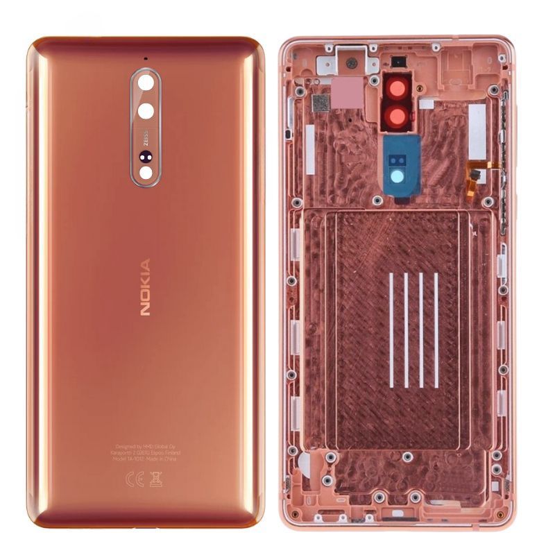 Load image into Gallery viewer, [With Camera Lens] Nokia 8 (TA-1004)- Back Rear Housing Frame - Polar Tech Australia
