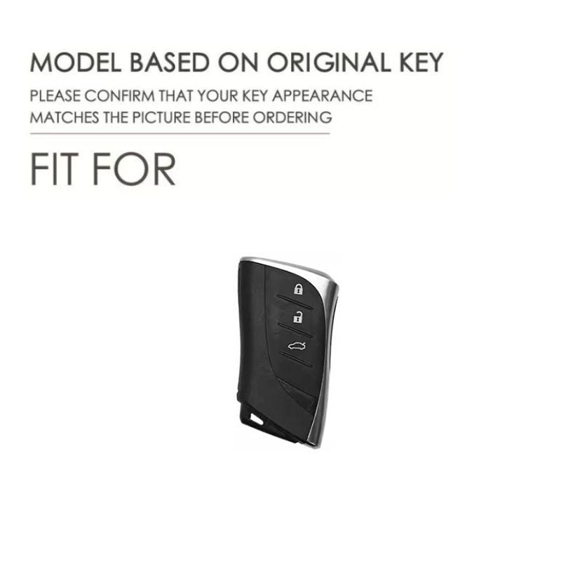 Cargue la imagen en el visor de la galería, Lexus Genuine Leather Car Key Fob Case Cover For ES350, LC500, LS500, UX200, GX460

