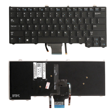 DELL Latitude E7440 E7420 E7240 E7420D 12 7000 Series - Laptop Keyboard With Back Light US Layout - Polar Tech Australia