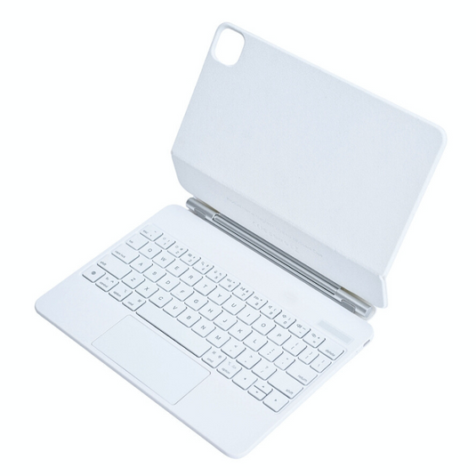 Magic Magnetic Floating Trackpad Wireless 7 Multi-Color Backlit Keyboard Case for Apple iPad 10.9” & 11“ 10/11th Gen (2022/2025)