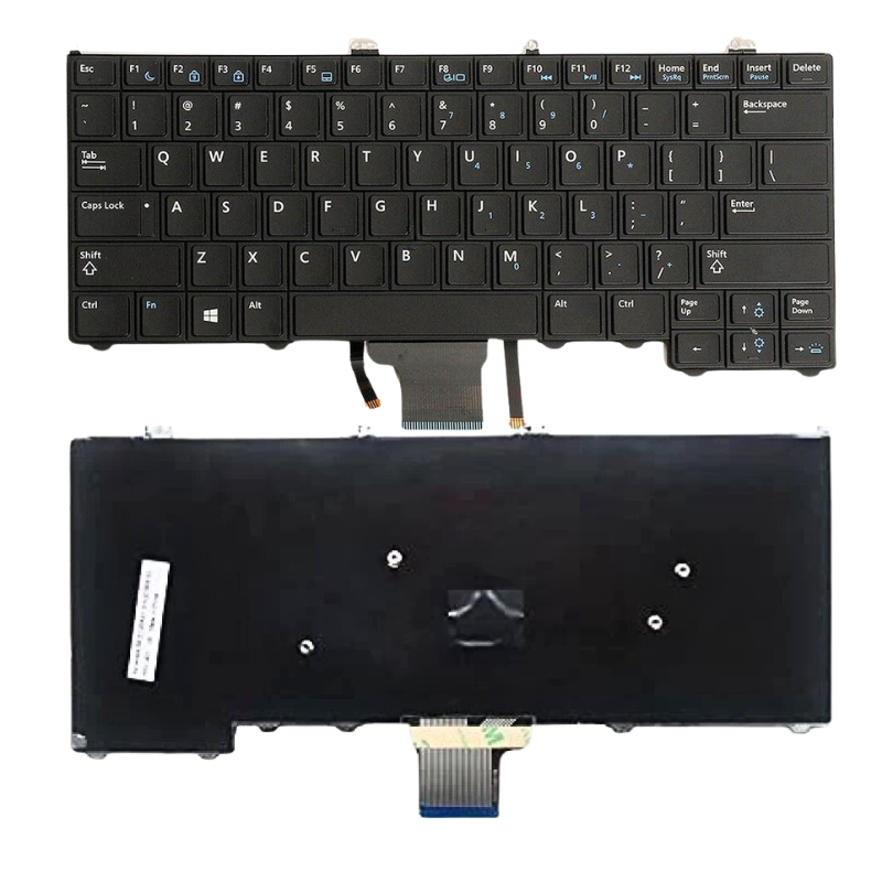 Load image into Gallery viewer, DELL Latitude E7440 E7420 E7240 E7420D 12 7000 Series - Laptop Keyboard With Back Light US Layout - Polar Tech Australia
