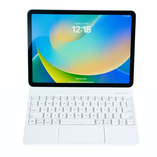 Magic Magnetic Floating Trackpad Wireless 7 Multi-Color Backlit Keyboard Case for Apple iPad 10.9” & 11“ 10/11th Gen (2022/2025)
