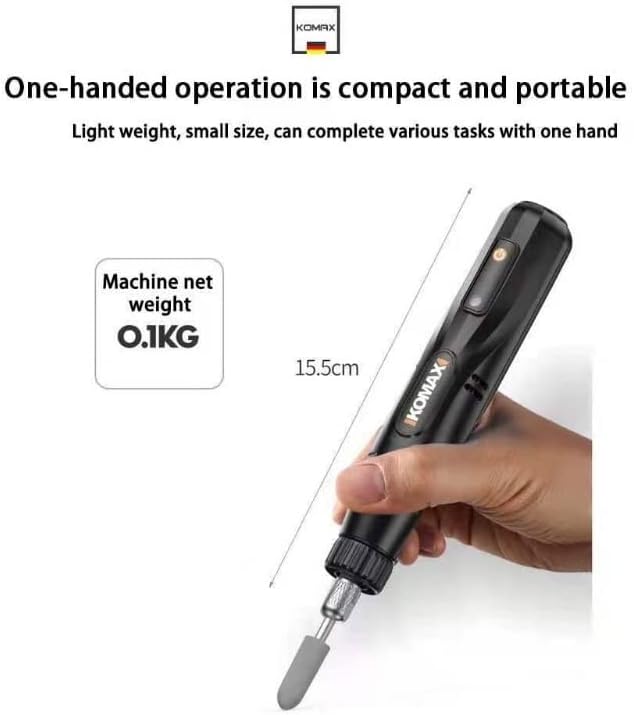 Load image into Gallery viewer, [31 in 1] Komax 12V 5-Speed Touch Screen Portable Type-C Chargeable Powerful Multifunction Polishing Pen Grinding Grinder Hand DIY Tool - Polar Tech Australia
