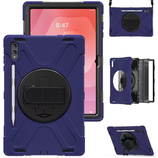 Samsung Galaxy Tab S11 Ultra (2025) 14.6" - Heavy Duty 360 Degree Rotate Stand Hand Strap Case With Shoulder Strap - i-Station Mobile Phone & Electronic Device Repair and Accessories