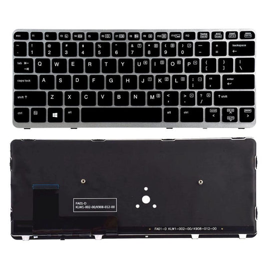 HP 820 G1 820 G2 720 G1 720 G2 725 G1 725 G2 828 G1 G2 Series - Laptop Keyboard With Back Light US Layout - Polar Tech Australia