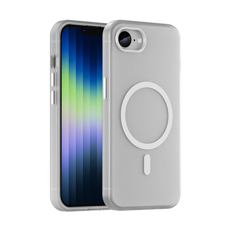 Cargue la imagen en el visor de la galería, [Magsafe Compatible] Apple iPhone 16e Semi-Transparent Full-Protection Matte Shockproof Essentials Series Case - Polar Tech Australia
