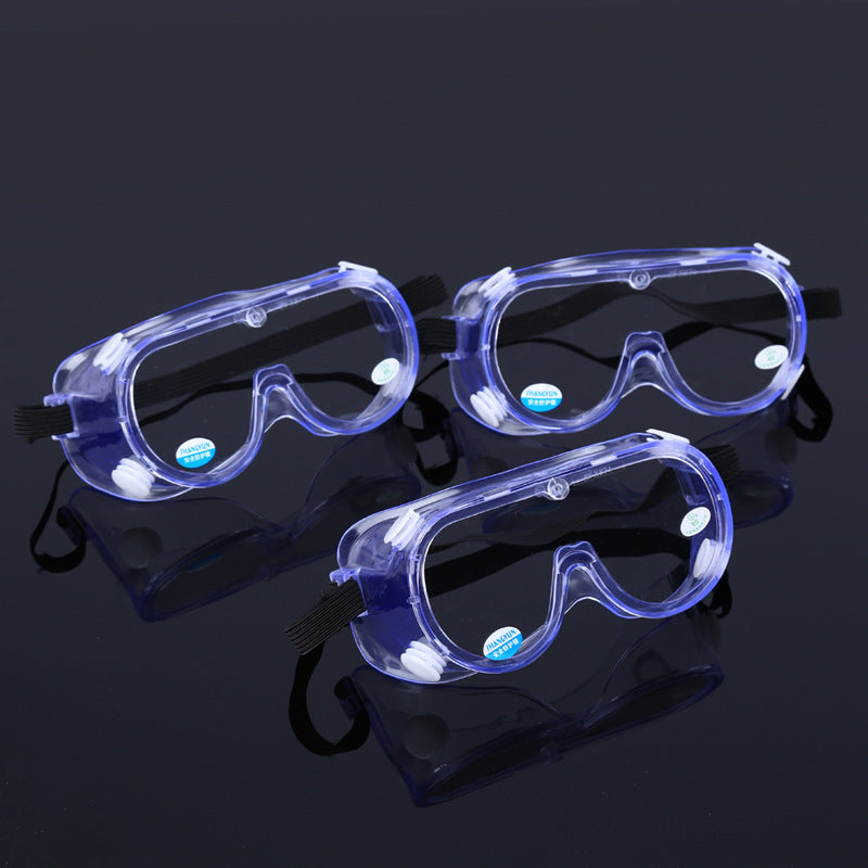 Cargue la imagen en el visor de la galería, Eyes Protection Outdoor Safety Glasses Eyewear Safety Glasses Anti-Splash Impact-Resistant Lens Work Safety Goggles

