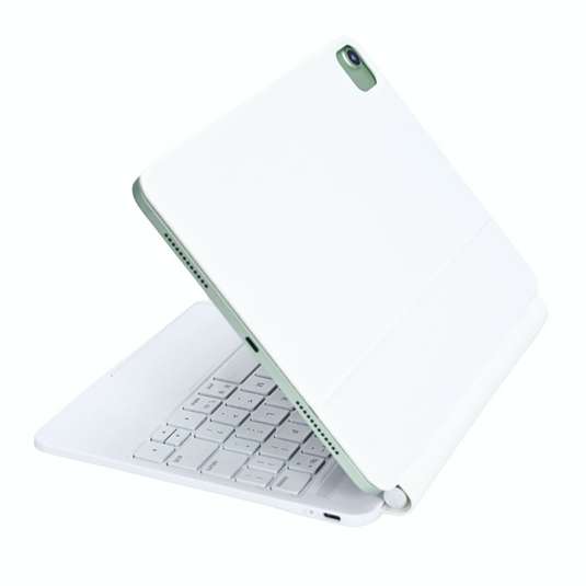 Magic Magnetic Floating Trackpad Wireless 7 Multi-Color Backlit Keyboard Case for Apple iPad 10.9” & 11“ 10/11th Gen (2022/2025)