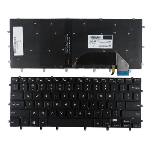 DELL XPS15-9550 D1728 9560 D1828T 5510 M5510 P56F 9570 Series - Laptop Keyboard With Back Light US Layout - Polar Tech Australia