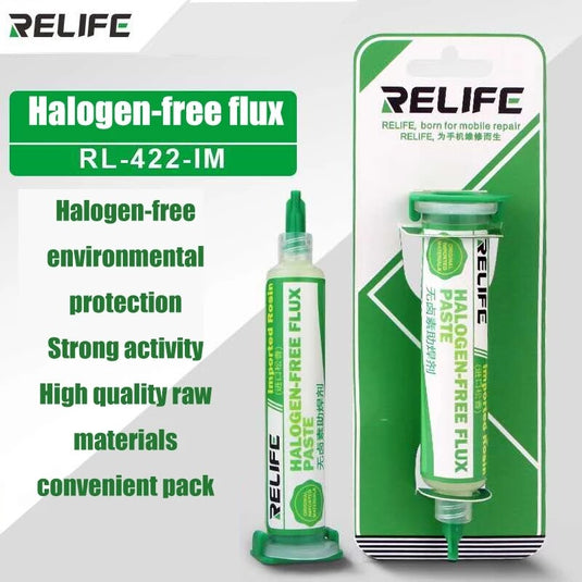 [RL-422-IM] Sunshine Relife Lead-Free Halogen-Free Solder Paste Special Flux For Maintenance Solder Tools Safety - Polar Tech Australia