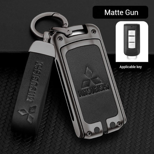 Mitsubishi Full Alloy Protection Car Key Fob Case Cover For ASX, Outlander, Eclipse Cross