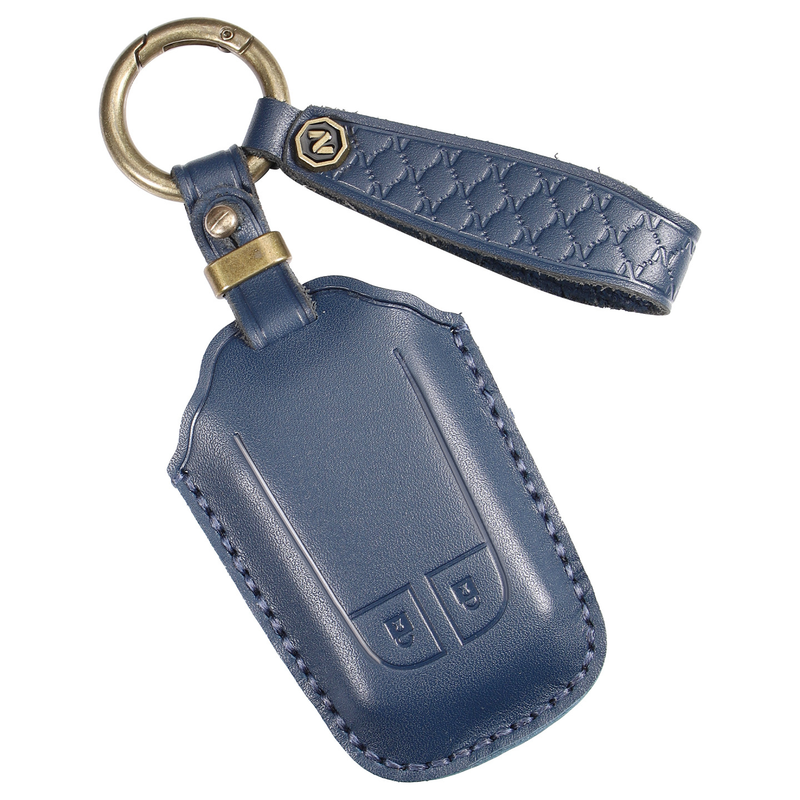 Cargue la imagen en el visor de la galería, Isuzu Genuine Leather Full-cover Design Car Key Case Cover for D-Max, MU-X, Ruimai, RE-MAX
