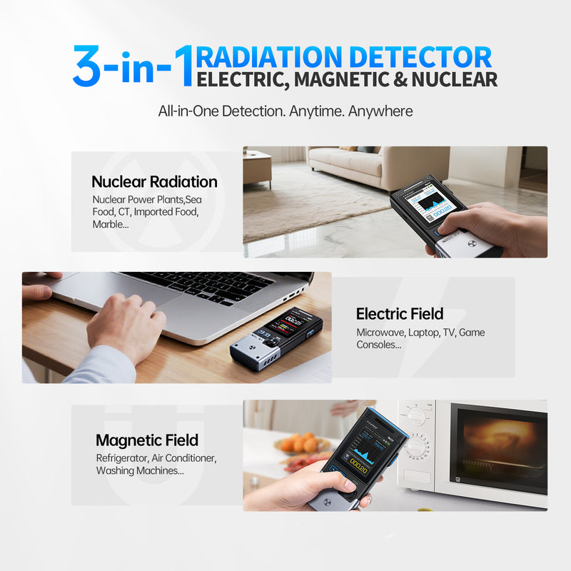 Cargue la imagen en el visor de la galería, [GC-03] FNIRSI Multifunctional Radiation Detector
