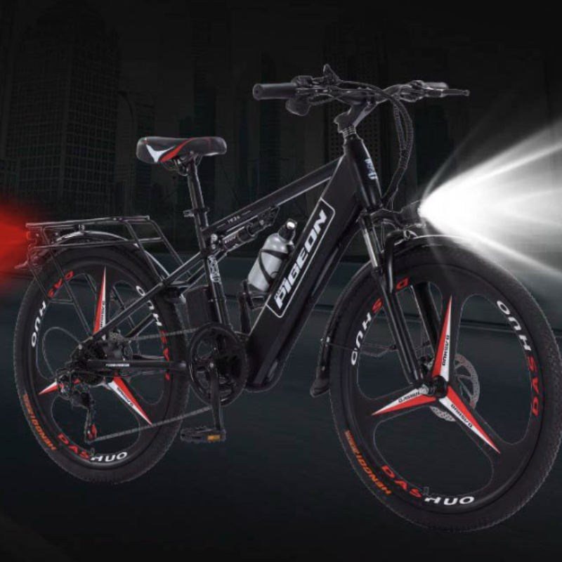 Chargez l&#39;image dans la visionneuse de la galerie, Flying Pigeon 400W 26 inch Wheel Type High Power Mountain Bike Long Range Electric Bike Bicycle
